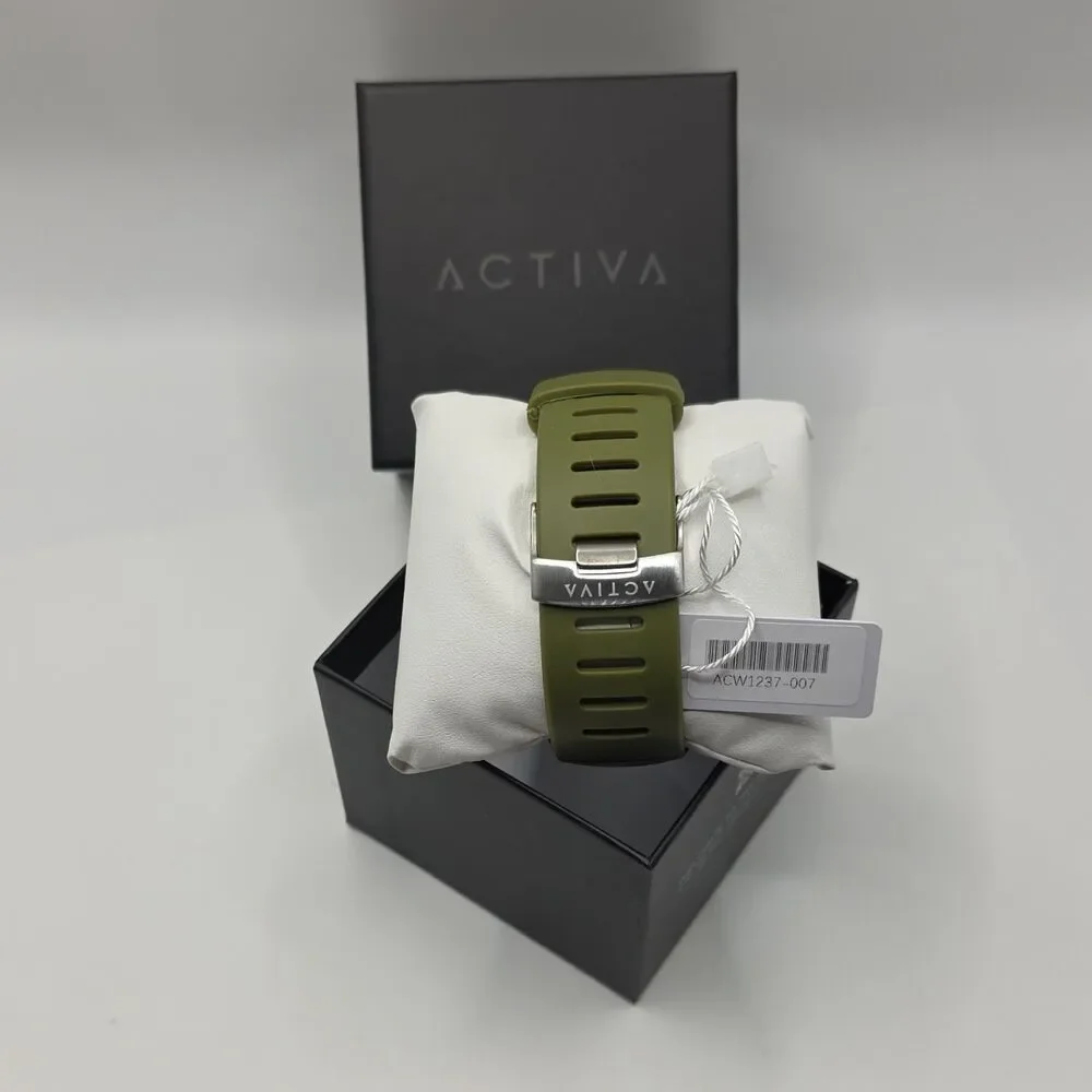 Activa X Invicta Digital Mens Watch 53mm Army green,acw1237 007